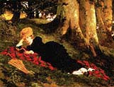 Reading Woman in the Woods